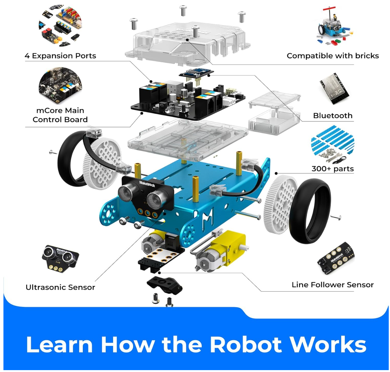 روبوت ميك بلوك Mbot